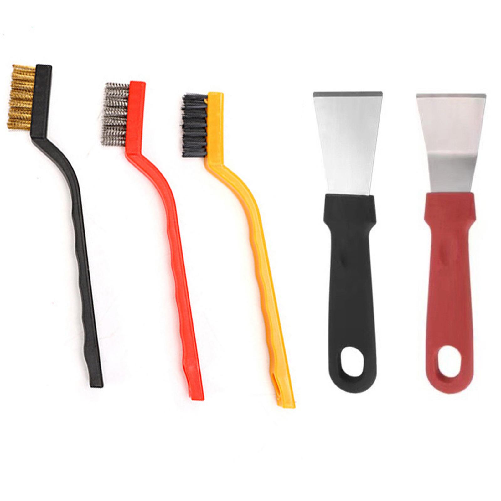 5Pcs Efficient Gas Cooker Brushes Steel Brush Hair Gas Stove Oil Stain Removers Kitchen Cleaning Brushes Home Tool 1
5Pcs Efficient Gas Cooker Brushes Steel Brush Hair Gas Stove Oil Stain Removers Kitchen Cleaning Brushes Home Tool 1