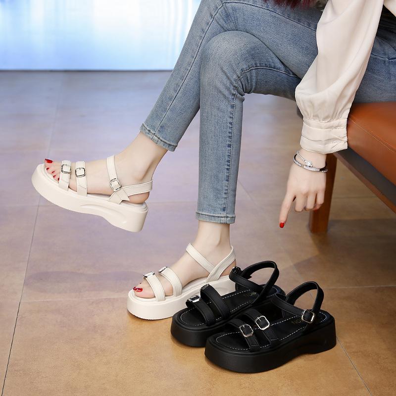 Thick-soled heightening design sandals women s summer breathable, lightweight and non-slip fashion sandals 40 бежевий
Thick-soled heightening design sandals women s summer breathable, lightweight and non-slip fashion sandals 40 бежевий
