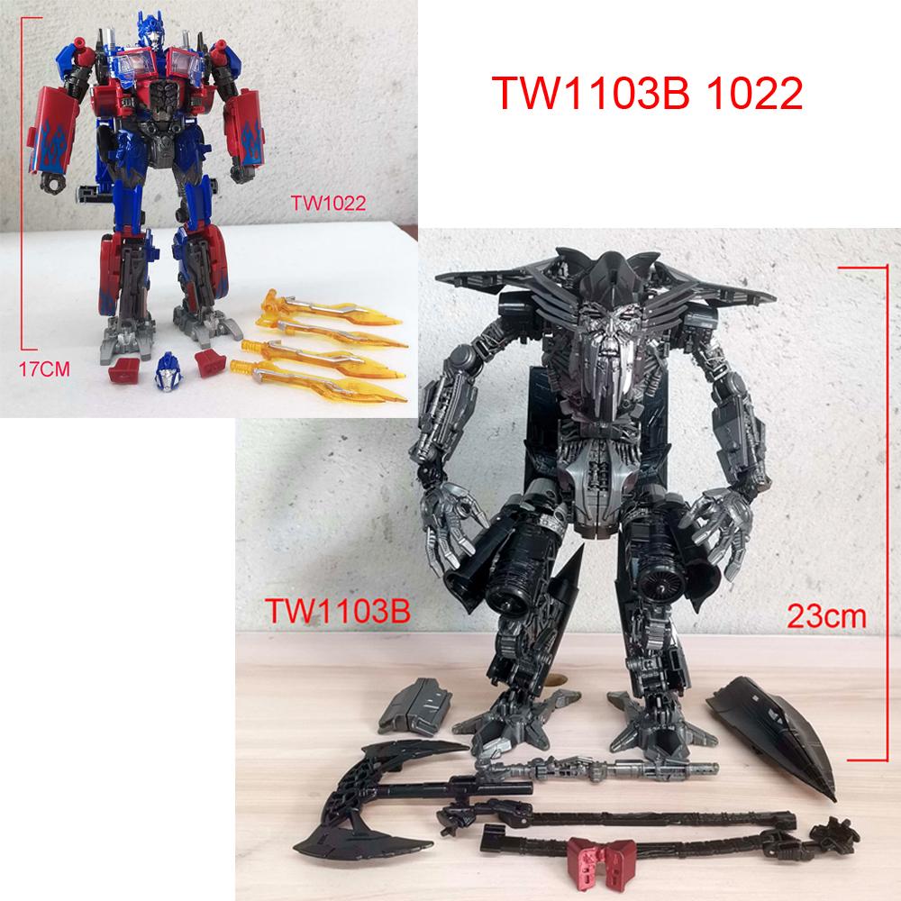 BAIWEI TW1103 TW1022 Іграшки-трансформери Jetfire Skyfire OP Commander SS35 SS102 Екшн-фігурка Комбінація Деформована модель робота
BAIWEI TW1103 TW1022 Іграшки-трансформери Jetfire Skyfire OP Commander SS35 SS102 Екшн-фігурка Комбінація Деформована модель робота