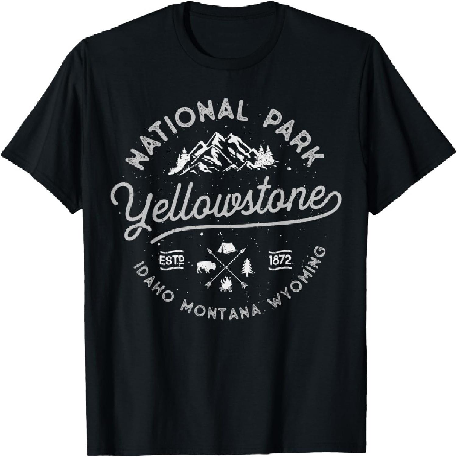 Yellowstone US National Park Bison Buffalo Vintage Men Women T-Shirt(1) XXXXXL різнокольоровий
Yellowstone US National Park Bison Buffalo Vintage Men Women T-Shirt(1) XXXXXL різнокольоровий