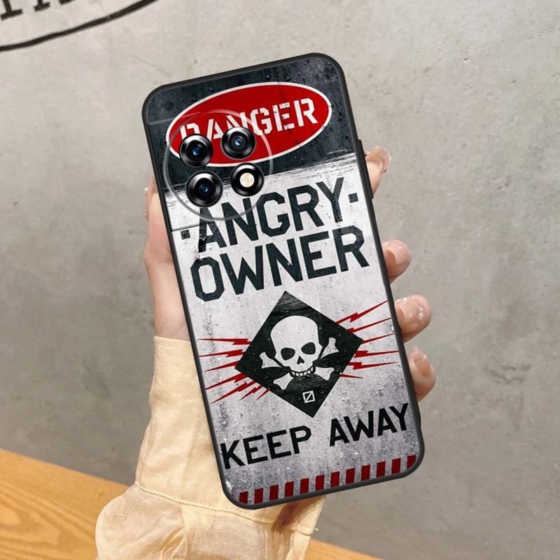 Warning Angry Danger Owner Case For OnePlus Nord 5 CE 2 3 4 Lite N20 N30 OnePlus 15 13 12 11 13T 10T 12R 13R 15R Cover OnePlus 12
Warning Angry Danger Owner Case For OnePlus Nord 5 CE 2 3 4 Lite N20 N30 OnePlus 15 13 12 11 13T 10T 12R 13R 15R Cover OnePlus 12