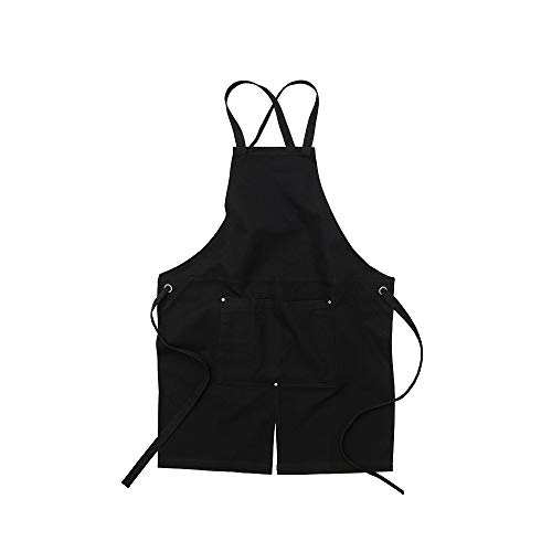 United Athle Work Apron, Heavyweight Canvas Cross-Type Apron with Pockets, for Work or Cafe, Men s and Women s, Solid Color, 12.2 oz, 1384 (1-Black, O
United Athle Work Apron, Heavyweight Canvas Cross-Type Apron with Pockets, for Work or Cafe, Men s and Women s, Solid Color, 12.2 oz, 1384 (1-Black, O