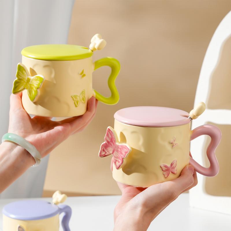 3D Flower Butterfly Ceramic Coffee Mug Butterflies Tea Cup Milk Water Cups Birthday Gift for Girlfriend Mom Women Mothers Day 350ml рожевий
3D Flower Butterfly Ceramic Coffee Mug Butterflies Tea Cup Milk Water Cups Birthday Gift for Girlfriend Mom Women Mothers Day 350ml рожевий