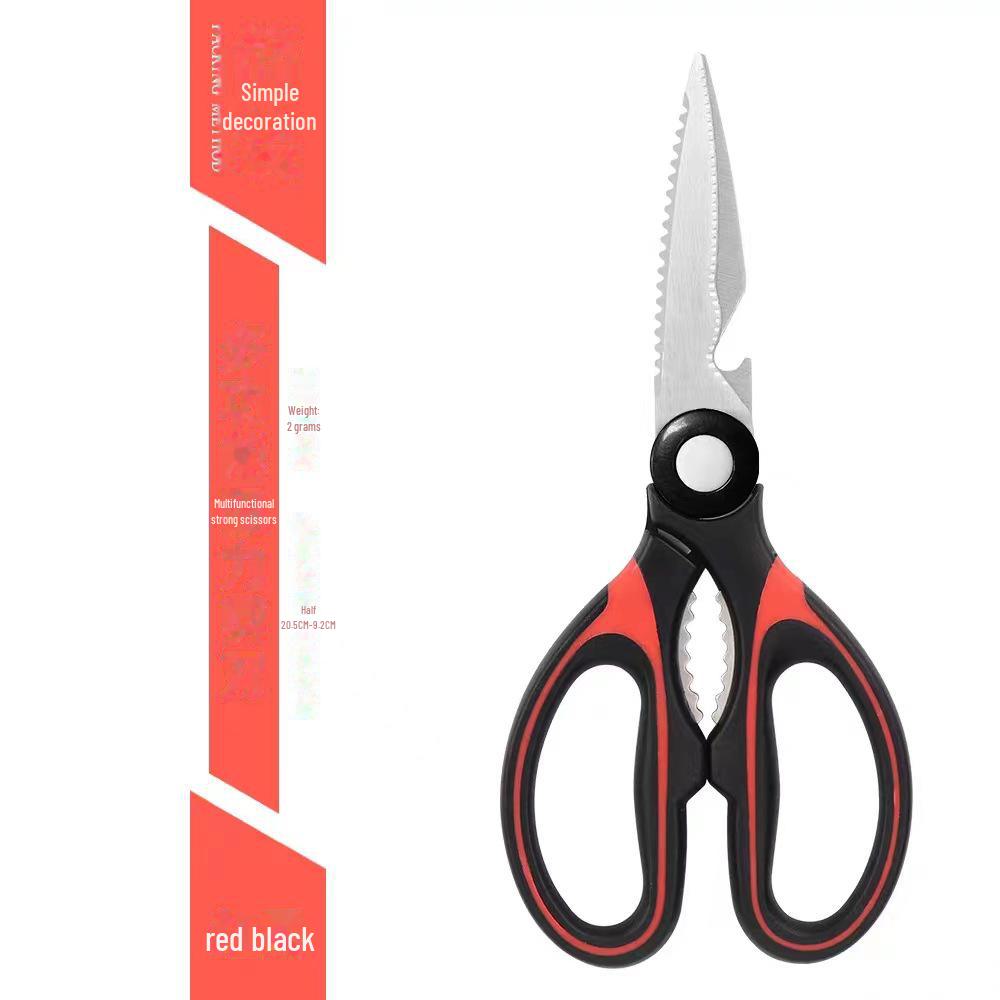 Многофункциональные кухонные ножницы: Нож для куриных костей из нержавеющей стали, бытовые ножницы для мяса, скребок для снятия чешуи с рыбы, открывалка для бутылок. New Scissors, 2.5mm
Многофункциональные кухонные ножницы: Нож для куриных костей из нержавеющей стали, бытовые ножницы для мяса, скребок для снятия чешуи с рыбы, открывалка для бутылок. New Scissors, 2.5mm