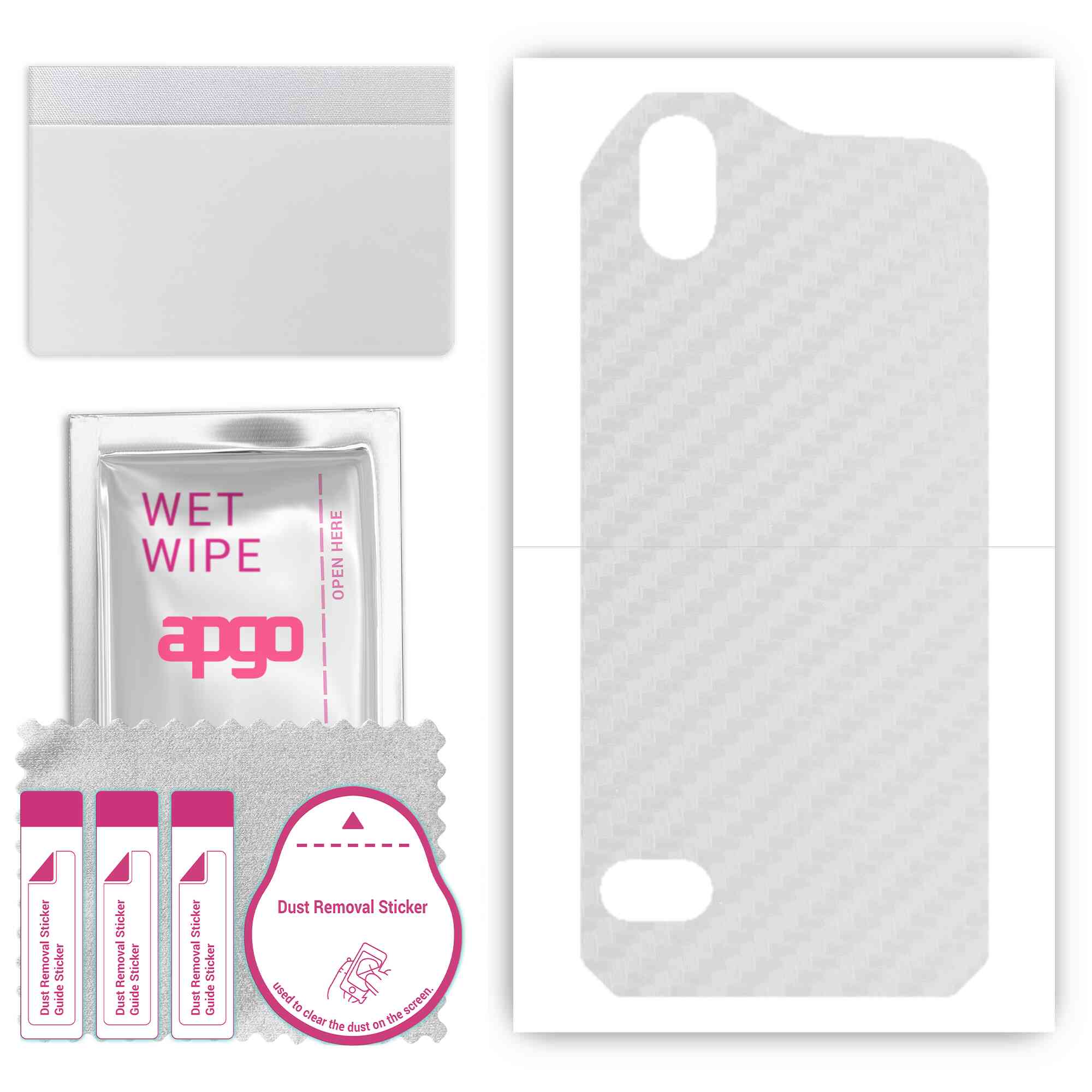 Apgo Protective Skin Sticker для задньої панелі, сумісної з Cat S61, Wrap Film, Foil, Vinyl - Pattern Transparent Carbon
Apgo Protective Skin Sticker для задньої панелі, сумісної з Cat S61, Wrap Film, Foil, Vinyl - Pattern Transparent Carbon