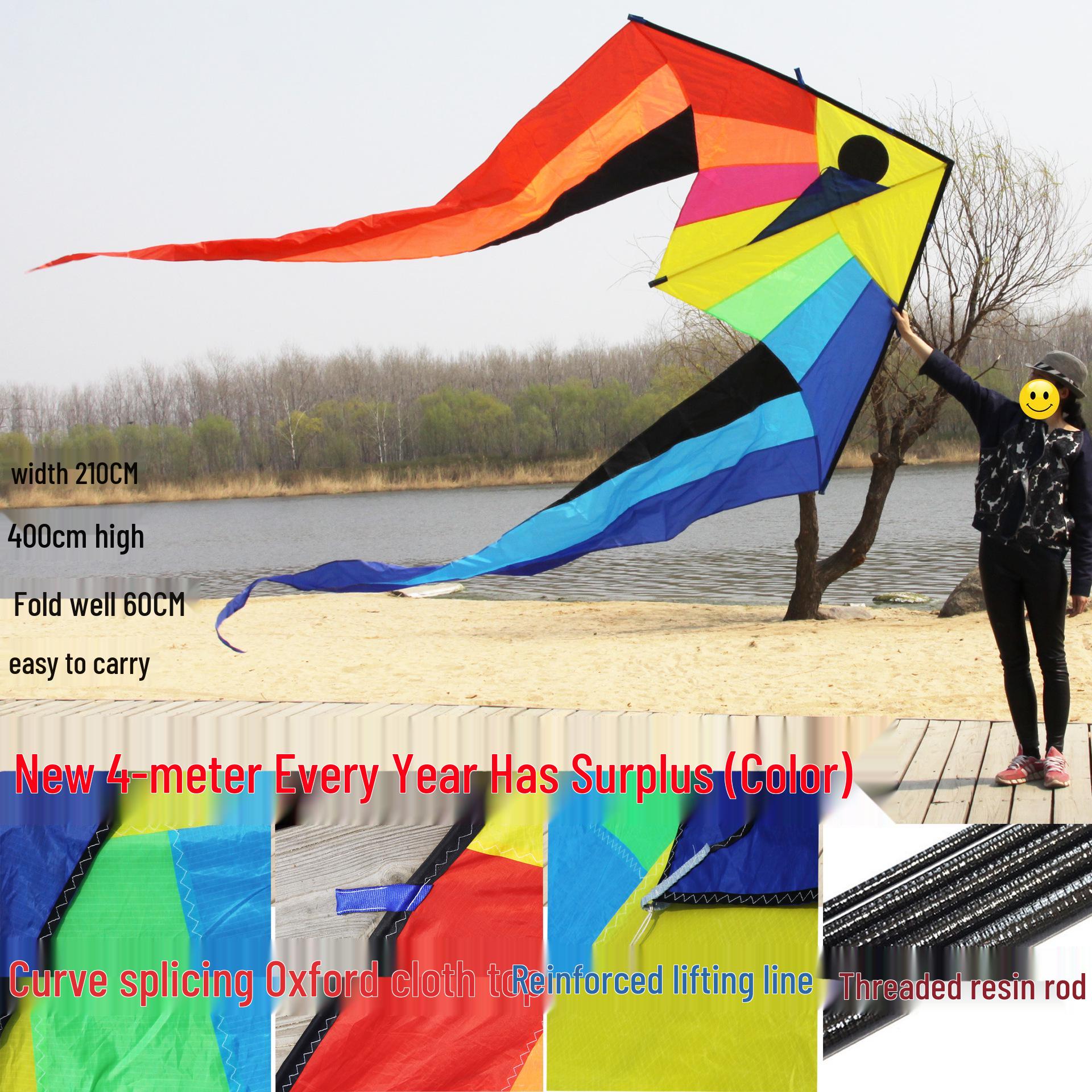 Colorful Auspicious Fish Kite - High Quality, Portable, Parent-Child Outdoor Play Square Kite
Colorful Auspicious Fish Kite - High Quality, Portable, Parent-Child Outdoor Play Square Kite