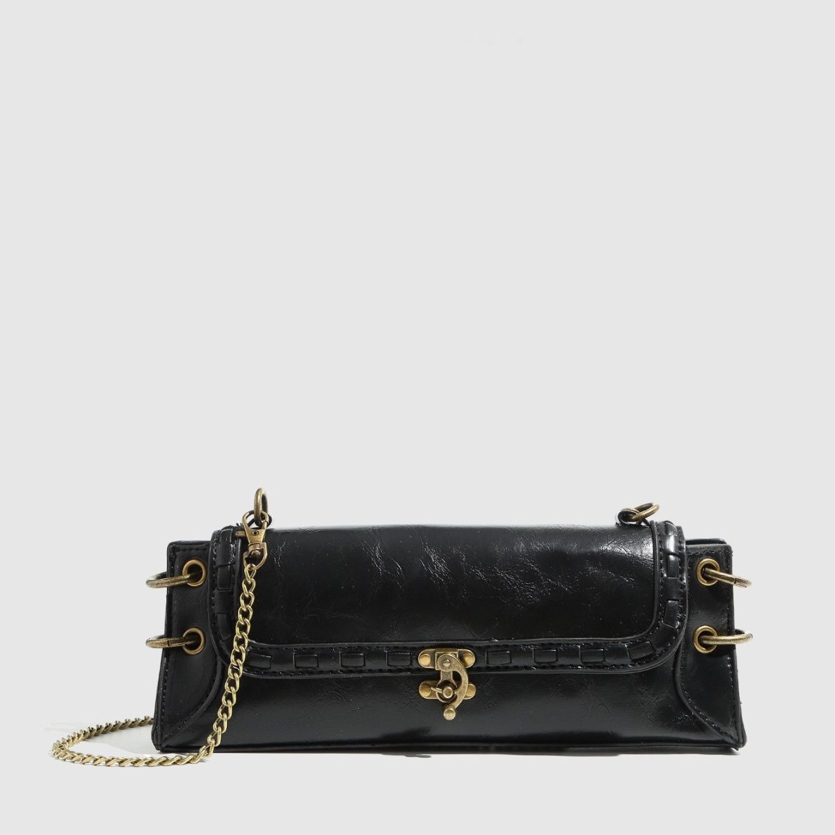 JIAERDI Y2k Grunge Handbag Women Retro Fairycore Aesthetic Chains Chic Casual Shoulder Bag Ladies Vintage Harajuku Underarm Bag чёрный
JIAERDI Y2k Grunge Handbag Women Retro Fairycore Aesthetic Chains Chic Casual Shoulder Bag Ladies Vintage Harajuku Underarm Bag чёрный