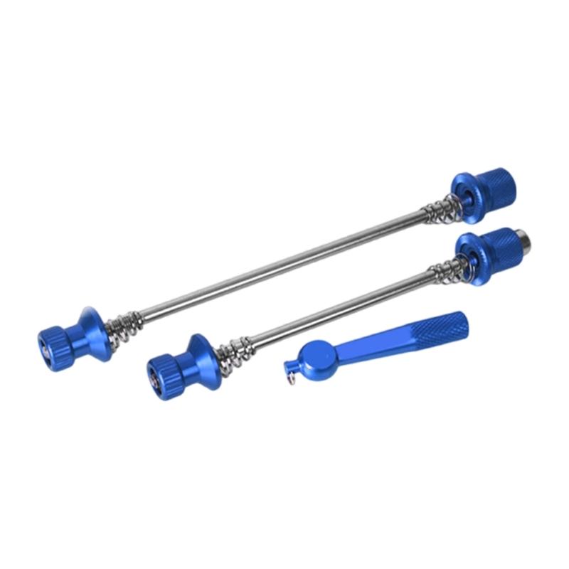 Quickly Release Bicycles Skewer Anti Thefts Locking System High Strengths Steel Axles for Road Bike синий
Quickly Release Bicycles Skewer Anti Thefts Locking System High Strengths Steel Axles for Road Bike синий