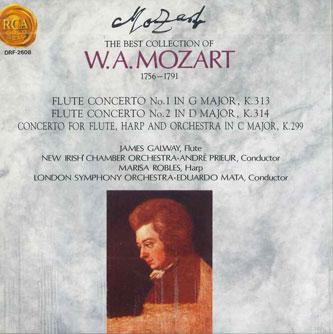 CD JAMES GALWAY - W.a.mozart Flute Concerto No.1 In G DRF2608 RCA Japan Classical Used
CD JAMES GALWAY - W.a.mozart Flute Concerto No.1 In G DRF2608 RCA Japan Classical Used