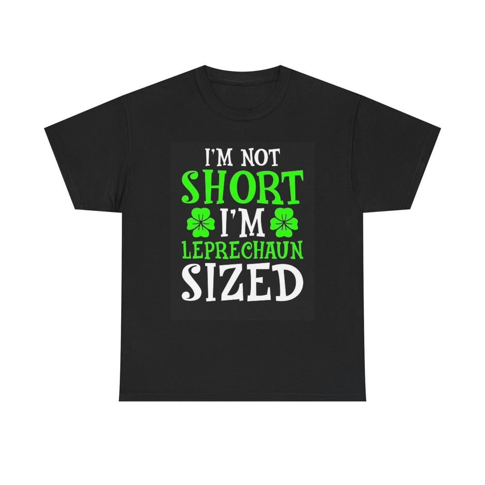 Leprechaun Sized Graphic T Shirt Funny St Pattys Day Unisex Heavy Cotton Tee XL
Leprechaun Sized Graphic T Shirt Funny St Pattys Day Unisex Heavy Cotton Tee XL