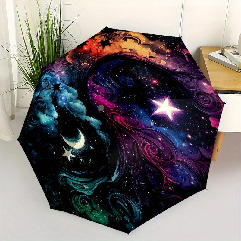1pc Cosmic Yin Yang Swirls Umbrella with Plastic Handle,Suitable for All Seasons Home Travel Outdoor UmbrellaM1304
1pc Cosmic Yin Yang Swirls Umbrella with Plastic Handle,Suitable for All Seasons Home Travel Outdoor UmbrellaM1304