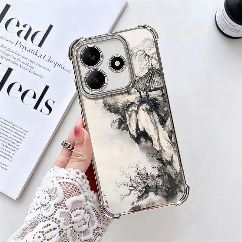 Мягкий чехол для телефона в китайском стиле с рисунком тушью Для Xiaomi Redmi Note 14 15 Pro Plus 13 12 11S 11T 5G 10 9S 9 Покрытие Защита от падения F Redmi Note 9
Мягкий чехол для телефона в китайском стиле с рисунком тушью Для Xiaomi Redmi Note 14 15 Pro Plus 13 12 11S 11T 5G 10 9S 9 Покрытие Защита от падения F Redmi Note 9