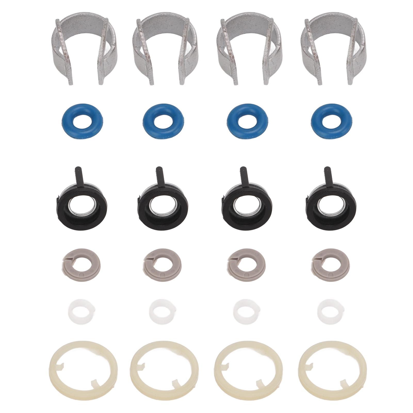 4 Sets Fuel Injectors Seals Repair O Ring Kit Rubber Metal 06H998907B Replacement for A3 A4 A5 S5 S4 Q5 Q3 Car Accessories
4 Sets Fuel Injectors Seals Repair O Ring Kit Rubber Metal 06H998907B Replacement for A3 A4 A5 S5 S4 Q5 Q3 Car Accessories
