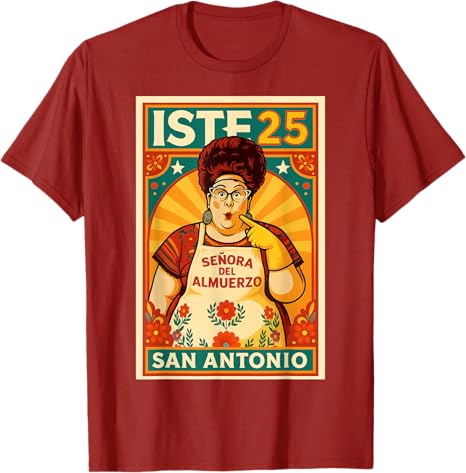 Señora Del Almuerzo San Antonio Edition TShirt Womens Fashion Party Kitchen Y2k Design Graphic Outfit Mama Novelty Clothes S
Señora Del Almuerzo San Antonio Edition TShirt Womens Fashion Party Kitchen Y2k Design Graphic Outfit Mama Novelty Clothes S