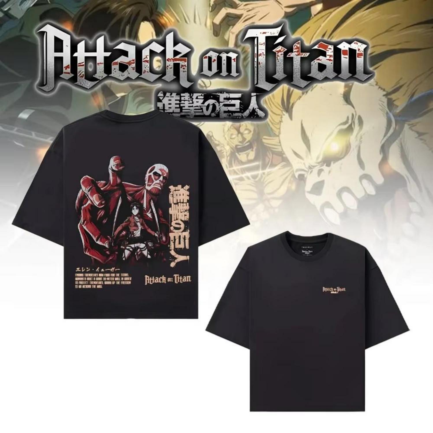 2026 New Attack On Titan Mens and Womens TShirts Japanese Anime TShirts SpringSummer New Design Basic Style S чёрный
2026 New Attack On Titan Mens and Womens TShirts Japanese Anime TShirts SpringSummer New Design Basic Style S чёрный