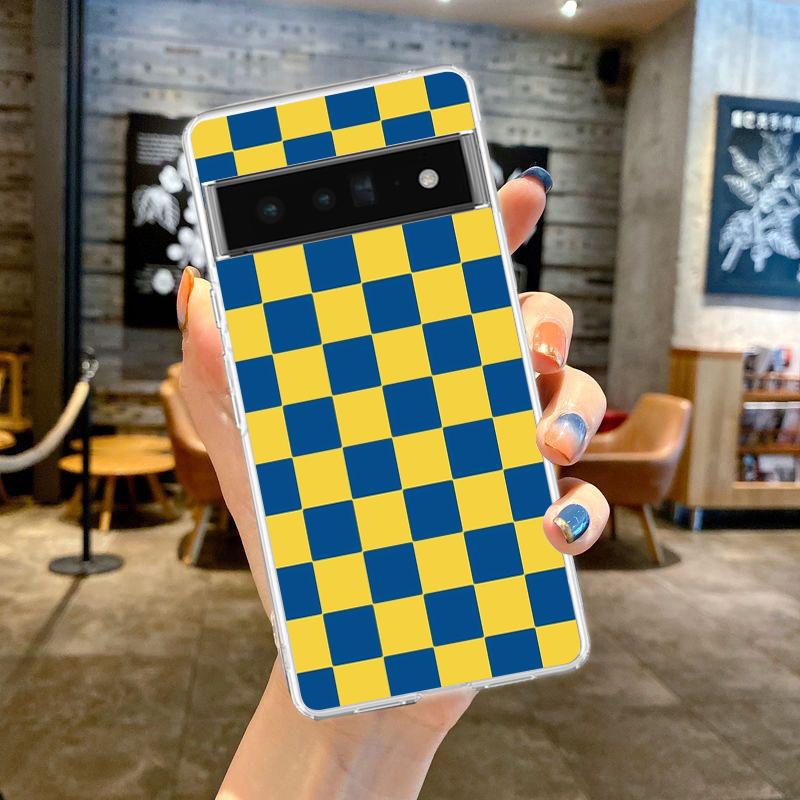 Checkerboard Plaid Checked Phone Case For Google Pixel 8 7 6 Pro Soft TPU Shell For Pixel 6A 5 4 5A 4A 3A XL 5G Clear Cover Pixel 6
Checkerboard Plaid Checked Phone Case For Google Pixel 8 7 6 Pro Soft TPU Shell For Pixel 6A 5 4 5A 4A 3A XL 5G Clear Cover Pixel 6