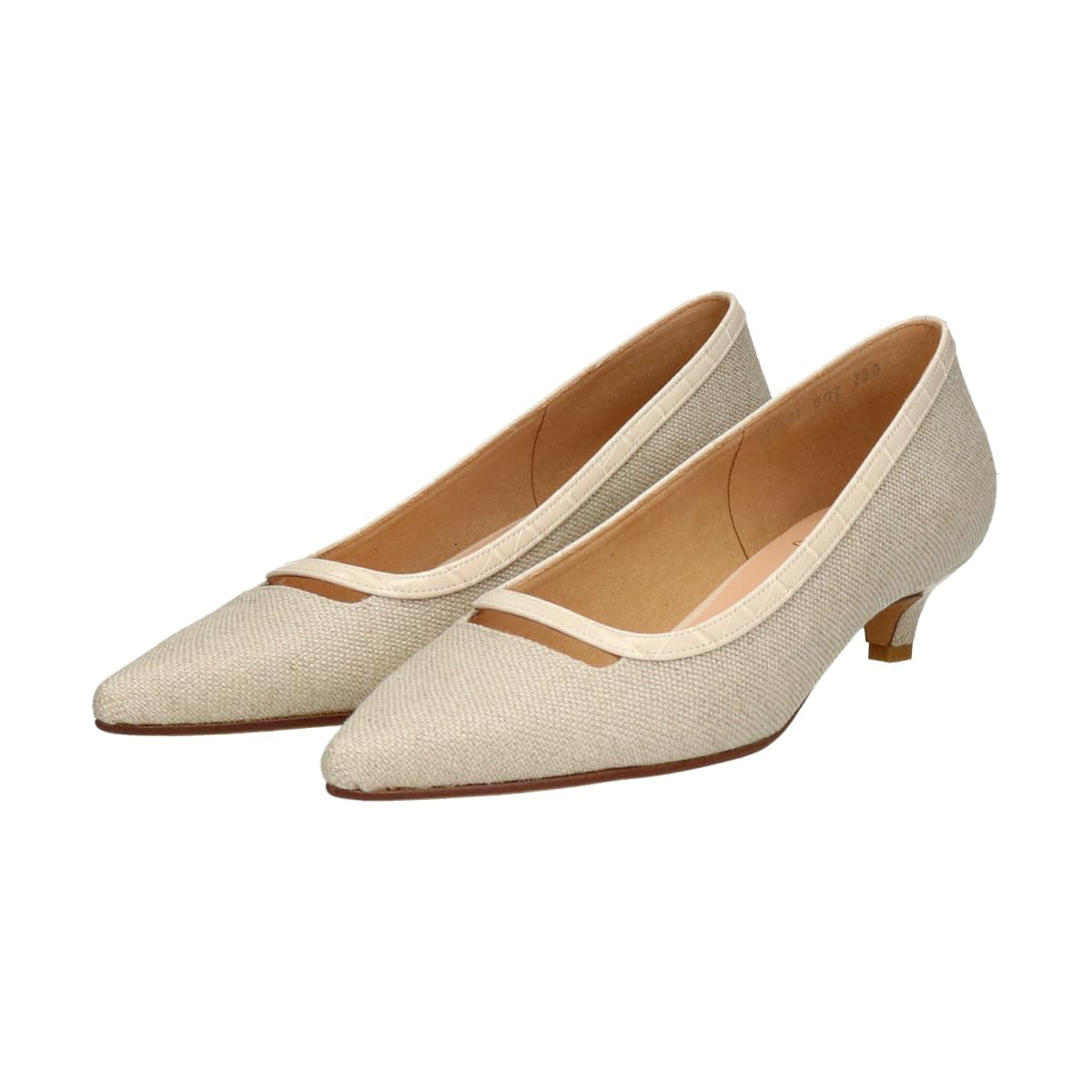 Bridget Birkin Women s Pointed Toe Pumps with Accented Instep (551031), Beige, Size 24.0 cm
Bridget Birkin Women s Pointed Toe Pumps with Accented Instep (551031), Beige, Size 24.0 cm