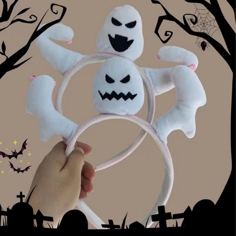 Halloween Ghost Headband Spooky Party Ghost Hairband Cosplay Accessory For Carnival Stage Role Playing Haunted House
Halloween Ghost Headband Spooky Party Ghost Hairband Cosplay Accessory For Carnival Stage Role Playing Haunted House