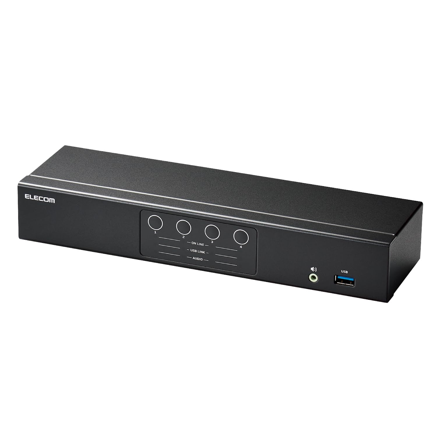 ELECOM PC Switcher KVM Switch HDMI 4 Ports Switching 4 PCs 4K60Hz Emulation Function KVM-NHUS4 чорний
ELECOM PC Switcher KVM Switch HDMI 4 Ports Switching 4 PCs 4K60Hz Emulation Function KVM-NHUS4 чорний
