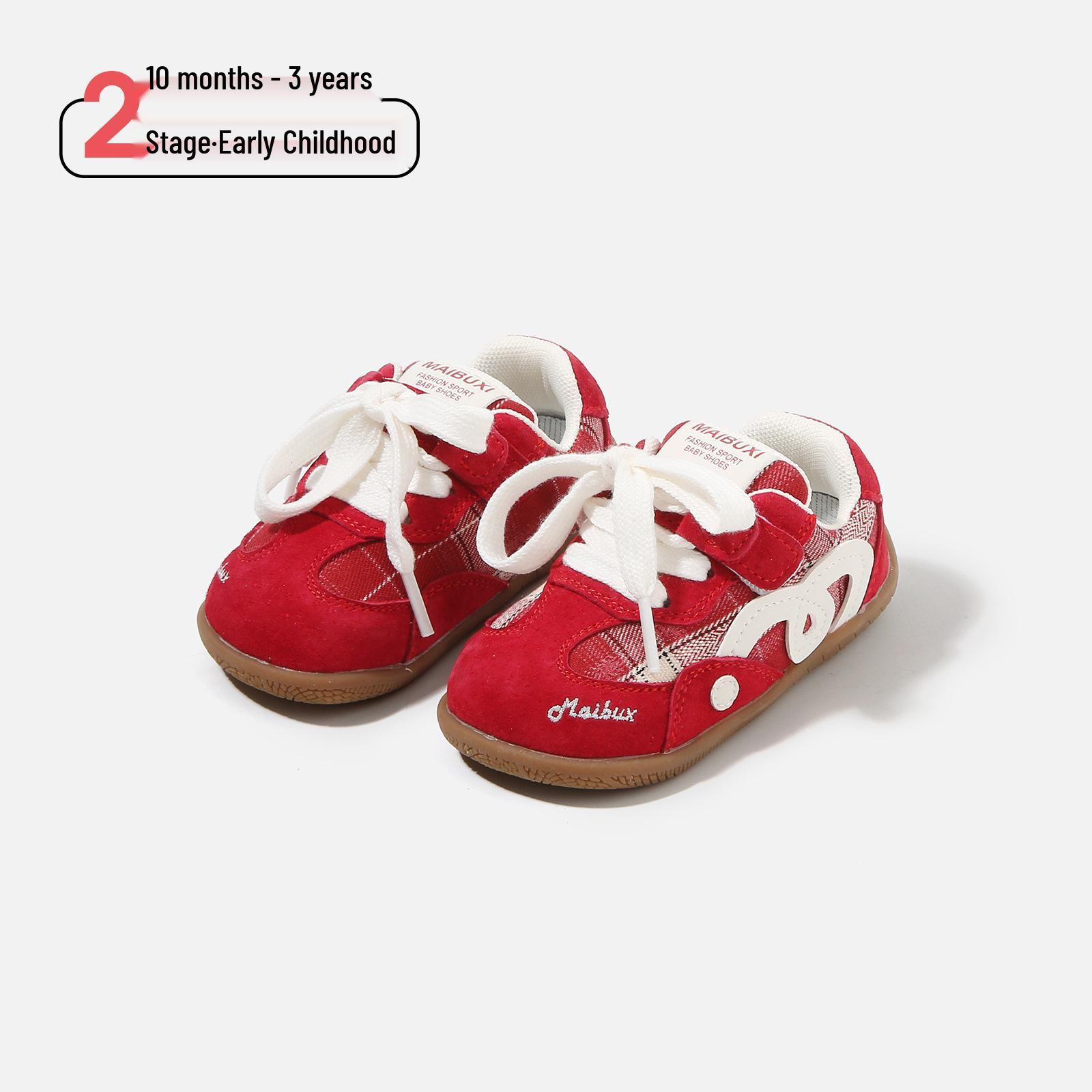 Spring 2026 Kids Soft Sole Sports Shoes - Non-Slip Casual Skate Shoes for Boys and Girls Size 18 / Inner Length 13.5cm червоний
Spring 2026 Kids Soft Sole Sports Shoes - Non-Slip Casual Skate Shoes for Boys and Girls Size 18 / Inner Length 13.5cm червоний