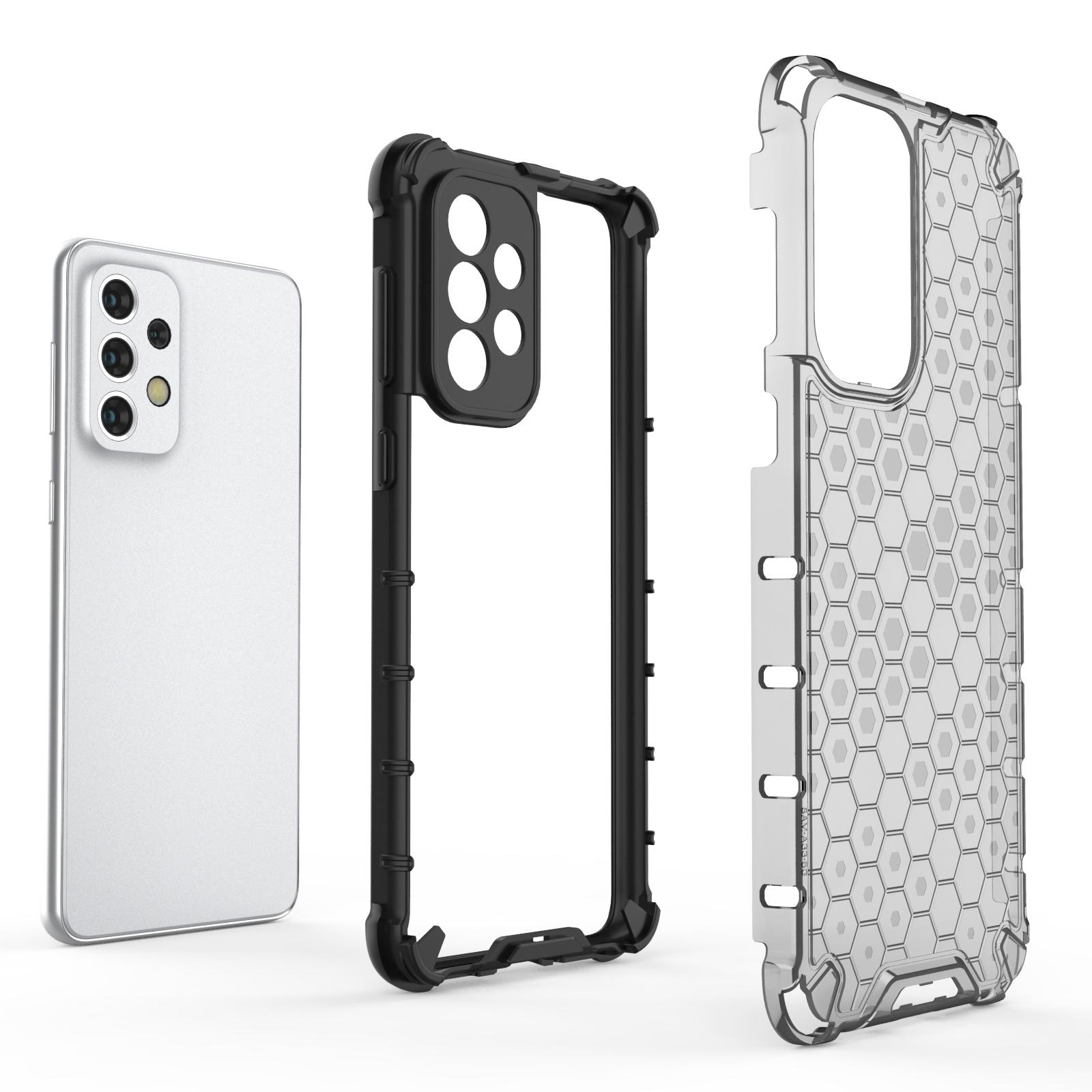 All-round Shockproof Protection Honeycomb Textured TPU+PC Phone Cover Back Case for Samsung Galaxy A33 5G Black
All-round Shockproof Protection Honeycomb Textured TPU+PC Phone Cover Back Case for Samsung Galaxy A33 5G Black