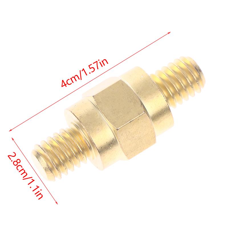 2Pcs Standard Battery Post Extender - Brass Side Post Terminal 3/8 16 Bolts, Battery Stud Adapter Screws Hardware Accessory
2Pcs Standard Battery Post Extender - Brass Side Post Terminal 3/8 16 Bolts, Battery Stud Adapter Screws Hardware Accessory