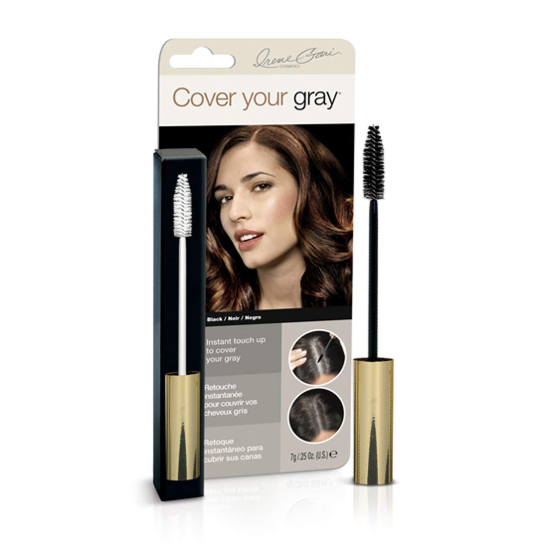 Cover Your Gray Hair Color 7g Тушь для ресниц Тип Черный Легко скрыть седые волосы Доступно 3 цвета 5058IG New York Brush-in CYG-Brushin чёрный
Cover Your Gray Hair Color 7g Тушь для ресниц Тип Черный Легко скрыть седые волосы Доступно 3 цвета 5058IG New York Brush-in CYG-Brushin чёрный