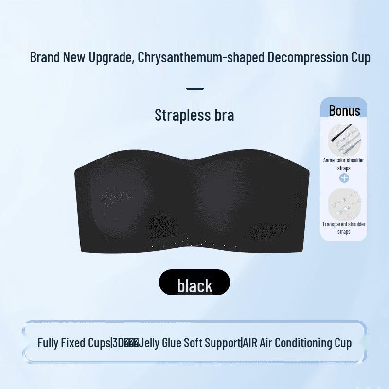 Zero Sense Ultra-thin Strapless Antibacterial Bra – Cool, Anti-slip, 10A Size S
Zero Sense Ultra-thin Strapless Antibacterial Bra – Cool, Anti-slip, 10A Size S