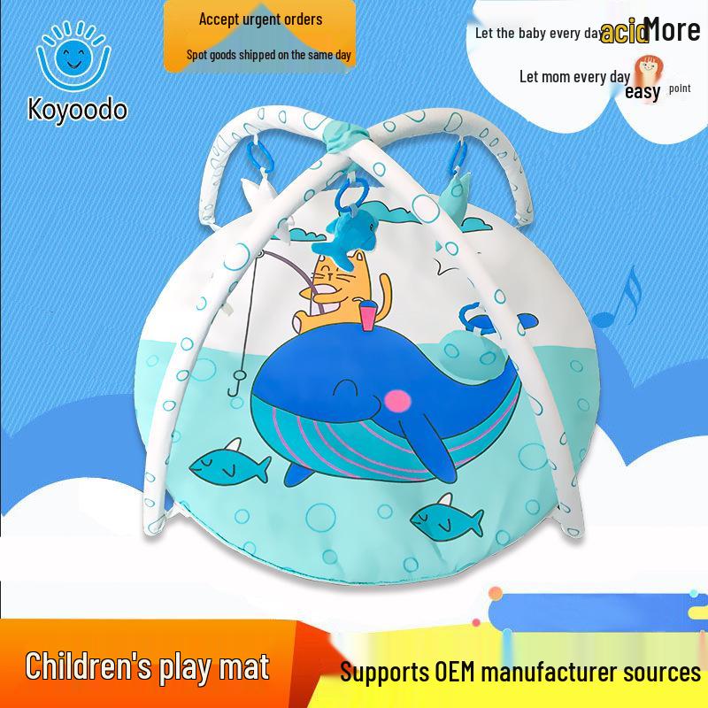 Cross-Border Baby Play Mat: Educational Indoor Game Carpet with Fitness Rack and Plush Doll
Cross-Border Baby Play Mat: Educational Indoor Game Carpet with Fitness Rack and Plush Doll