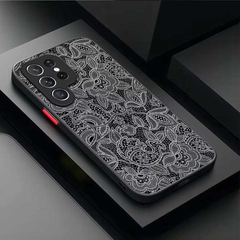 Vintage Lace Floral Phone Case For Samsung Galaxy S26 S25 Ultra S24 S23 FE S22 S21 Plus S20 A73 A72 A71 A56 A55 A54 A16 Cover Galaxy A53 5G
Vintage Lace Floral Phone Case For Samsung Galaxy S26 S25 Ultra S24 S23 FE S22 S21 Plus S20 A73 A72 A71 A56 A55 A54 A16 Cover Galaxy A53 5G