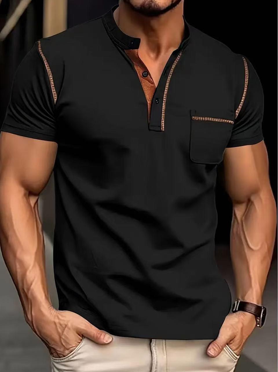 Men s Summer Quick-Dry Short-Sleeve Polo Shirt with Button-Down Collar Medium чёрный
Men s Summer Quick-Dry Short-Sleeve Polo Shirt with Button-Down Collar Medium чёрный