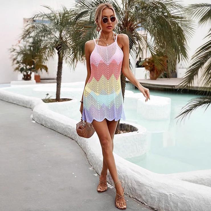Colorful Cross-border Bikini Beach Cover-Up Dress for Vacation Extra Large різнокольоровий
Colorful Cross-border Bikini Beach Cover-Up Dress for Vacation Extra Large різнокольоровий
