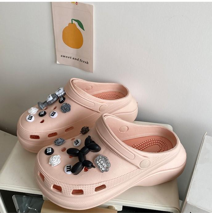 Тапочки Baotou с рисунком милые летние 2024 года, универсальные, с толстой подошвой, женские, нескользящие, универсальные, пляжные, нескользящие 40 розовый
Тапочки Baotou с рисунком милые летние 2024 года, универсальные, с толстой подошвой, женские, нескользящие, универсальные, пляжные, нескользящие 40 розовый