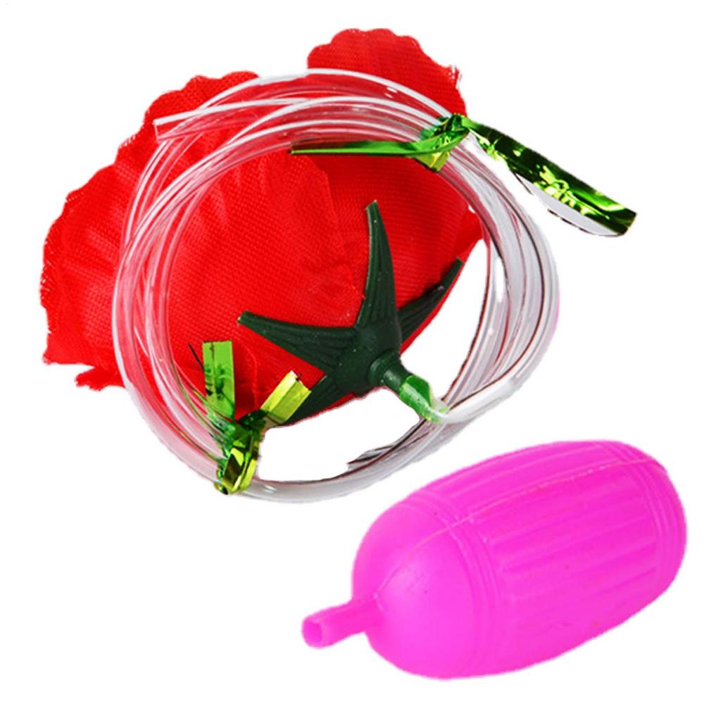 Random Color Lovely & High Quality 1 pcs Trick Funny Joke Prank Toys Water Squirt Rose Clown Flowers Wedding banquet
Random Color Lovely & High Quality 1 pcs Trick Funny Joke Prank Toys Water Squirt Rose Clown Flowers Wedding banquet
