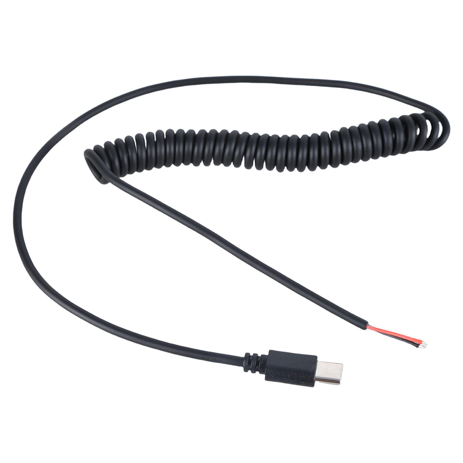 MultiPurpose Type C Power Cable,Bare Wire 5VCharger USB C Male 2Pin Pigtail Cable For Device,Can not Data Transfer 1
MultiPurpose Type C Power Cable,Bare Wire 5VCharger USB C Male 2Pin Pigtail Cable For Device,Can not Data Transfer 1