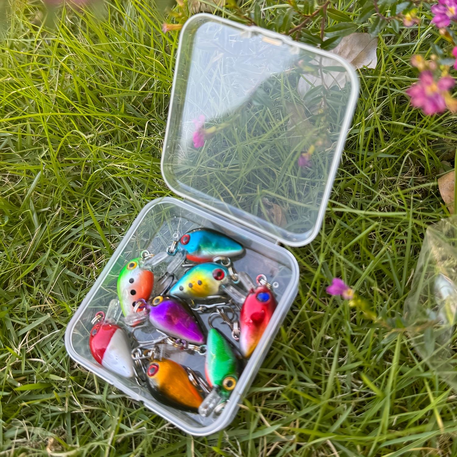 Рыболовные приманки Crankbait, жесткие приманки для окуня, поверхностные приманки для панфиша/краппи, крючки, искусственные приманки, 8 предметов, мини-рыболовные снасти 8pcs
Рыболовные приманки Crankbait, жесткие приманки для окуня, поверхностные приманки для панфиша/краппи, крючки, искусственные приманки, 8 предметов, мини-рыболовные снасти 8pcs