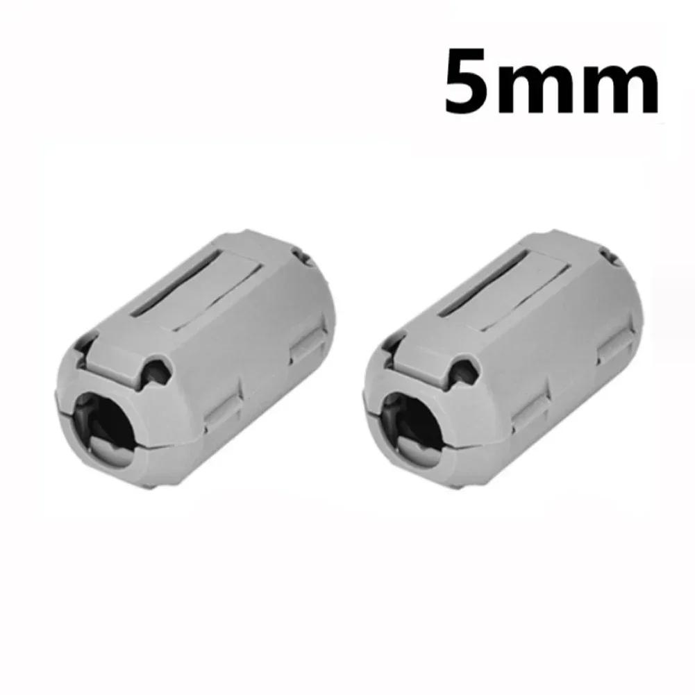 10/5Pcs TDK 5mm Ferrite Core Noise Suppressor Filter Ring Cable Clamp RFI EMI 5mm Cables For USB/Audio/Video Cable Power Cord
10/5Pcs TDK 5mm Ferrite Core Noise Suppressor Filter Ring Cable Clamp RFI EMI 5mm Cables For USB/Audio/Video Cable Power Cord