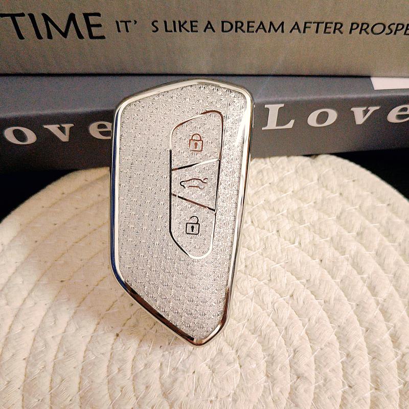 White Diamond Tpu For Vw Golf 8 Mk8 Gti Gtd R Id3 Id4 3 Button Remote Car Key Case Cover Fob Keychain Holder Accessories
White Diamond Tpu For Vw Golf 8 Mk8 Gti Gtd R Id3 Id4 3 Button Remote Car Key Case Cover Fob Keychain Holder Accessories