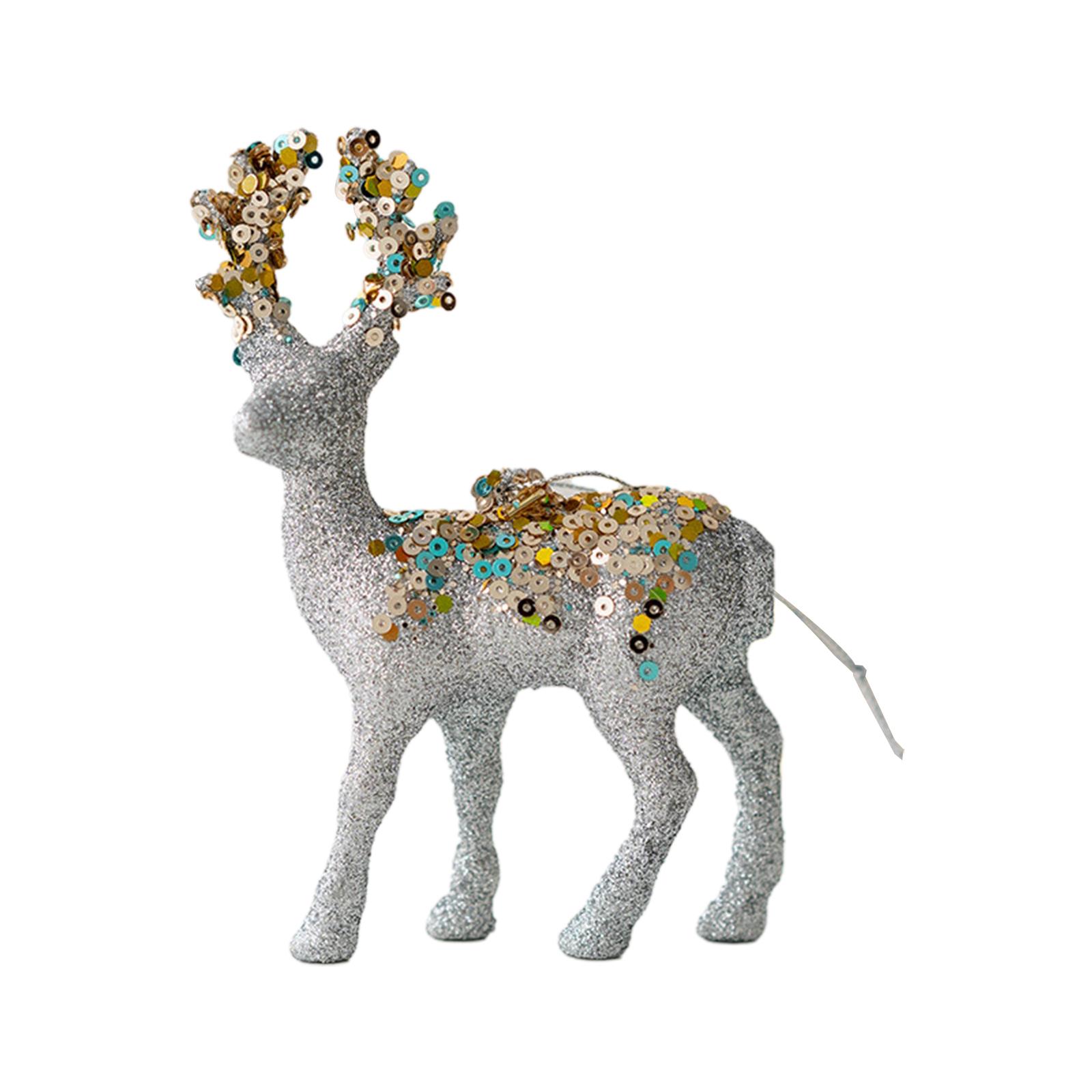 Elk Christmas Tree Decoration Glitter Miniature Gift DIY Crafts Deer Pendant for Photography Prop Xmas Tree Home Decor Festive
Elk Christmas Tree Decoration Glitter Miniature Gift DIY Crafts Deer Pendant for Photography Prop Xmas Tree Home Decor Festive