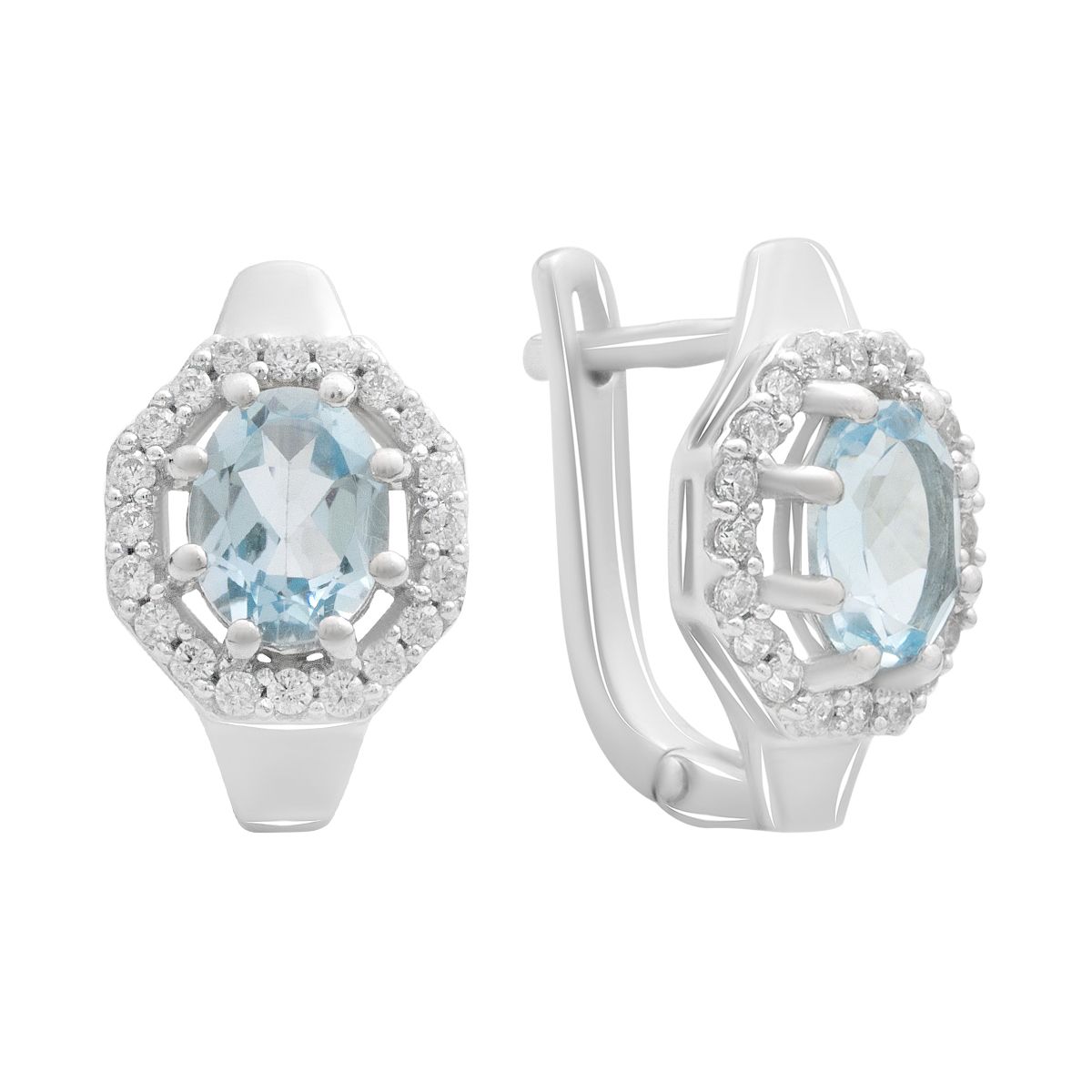 Серебряные серьги с натуральным топазом 3.86ct (2188391) небо синє світло кольору
Серебряные серьги с натуральным топазом 3.86ct (2188391) небо синє світло кольору