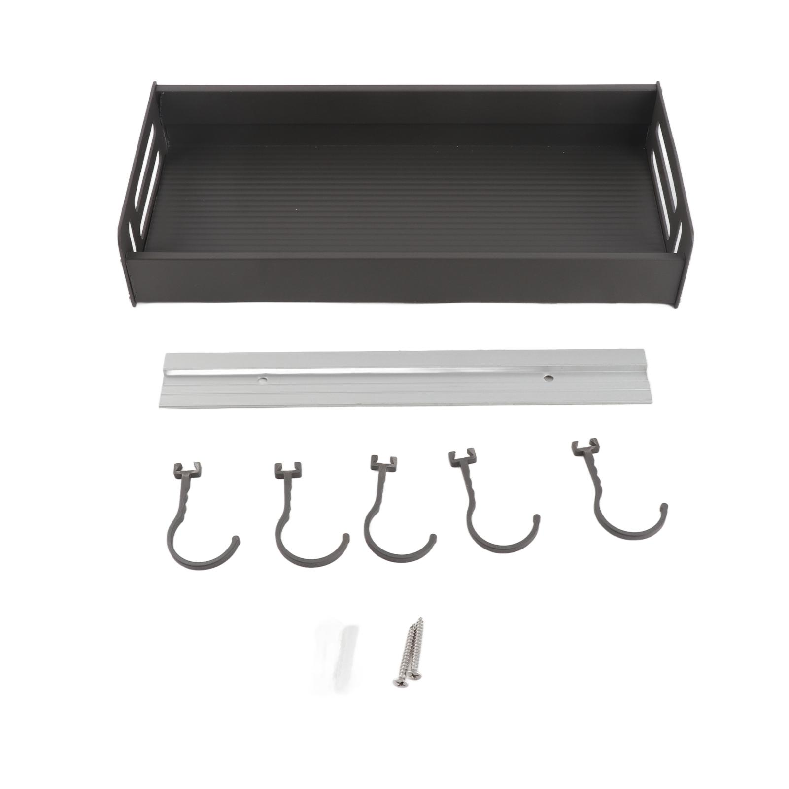 Kitchen Spice Rack Space Aluminum Multifunctional Gray Space Saving Sufficient Capacity Wall
Kitchen Spice Rack Space Aluminum Multifunctional Gray Space Saving Sufficient Capacity Wall