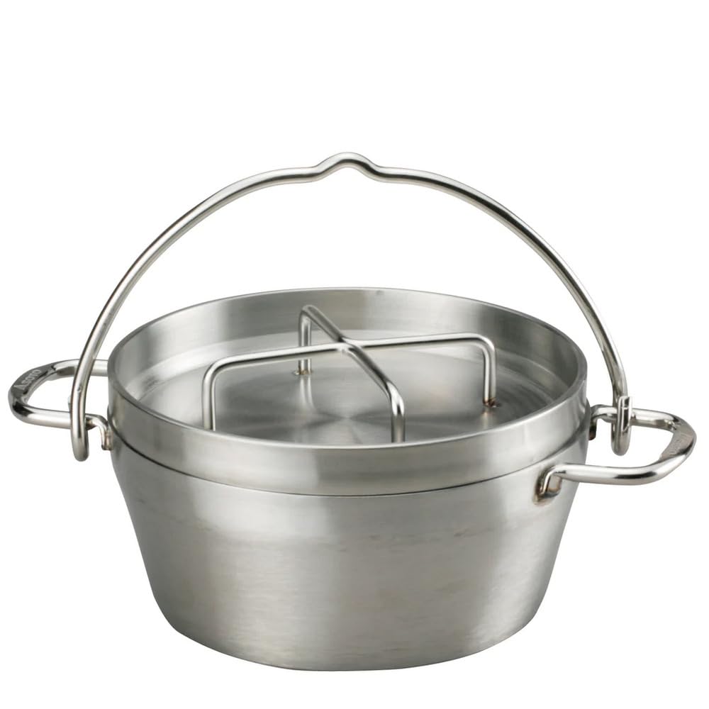 SOTO Made in Japan in Dutch Stainless No Seasoning Easy to Clean Detergent High Heat Rust Impact Deep Gas Stainless Steel Dutch 8 inches (Made
SOTO Made in Japan in Dutch Stainless No Seasoning Easy to Clean Detergent High Heat Rust Impact Deep Gas Stainless Steel Dutch 8 inches (Made