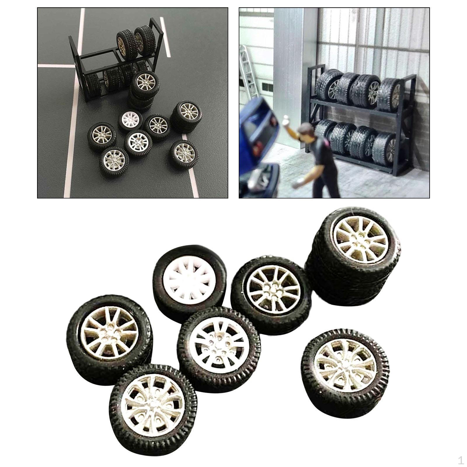 8 Pieces RC Car Wheels and Tires Alloy Accessories Upgrade Replacement Vehicle Modified
8 Pieces RC Car Wheels and Tires Alloy Accessories Upgrade Replacement Vehicle Modified