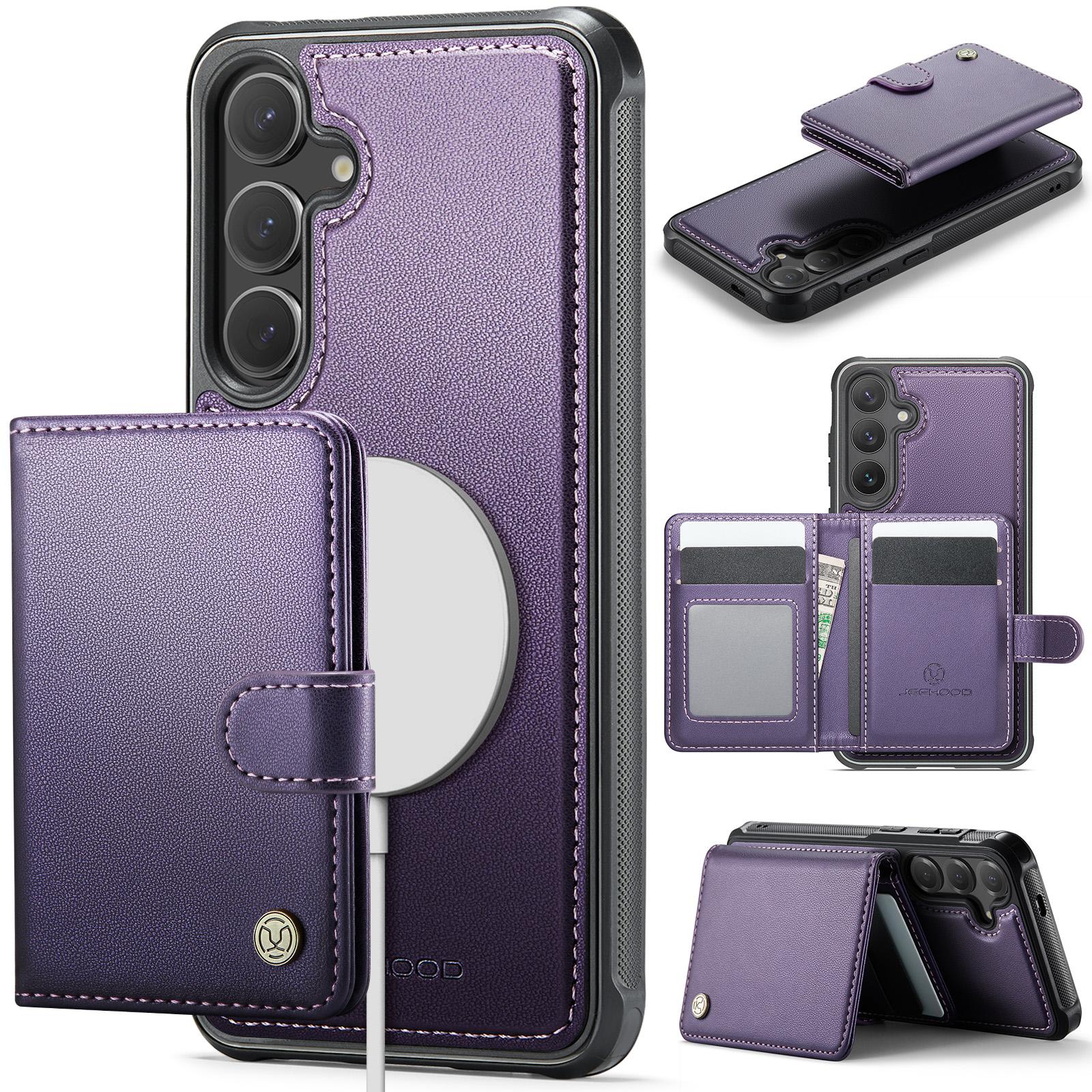 For Samsung Galaxy S25 FE Case JEEHOOD J09 RFID Blocking Card Holder Leather Back Phone Cover Magnetic Case
For Samsung Galaxy S25 FE Case JEEHOOD J09 RFID Blocking Card Holder Leather Back Phone Cover Magnetic Case