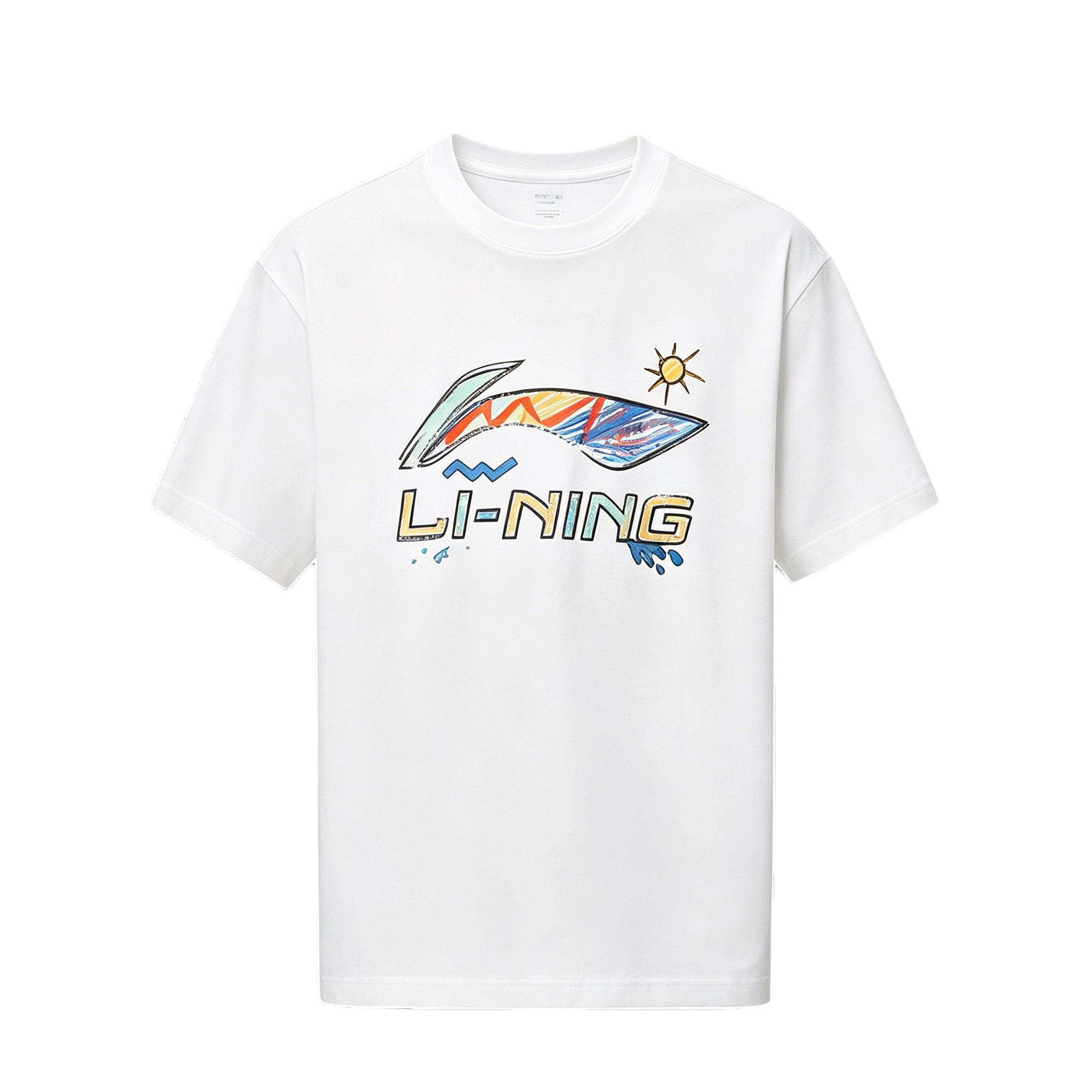 Li-Ning Fashionable Comfortable Versatile Loose Round Neck Short Sleeve T-Shirt Unisex Tops AHSV745-2 L
Li-Ning Fashionable Comfortable Versatile Loose Round Neck Short Sleeve T-Shirt Unisex Tops AHSV745-2 L