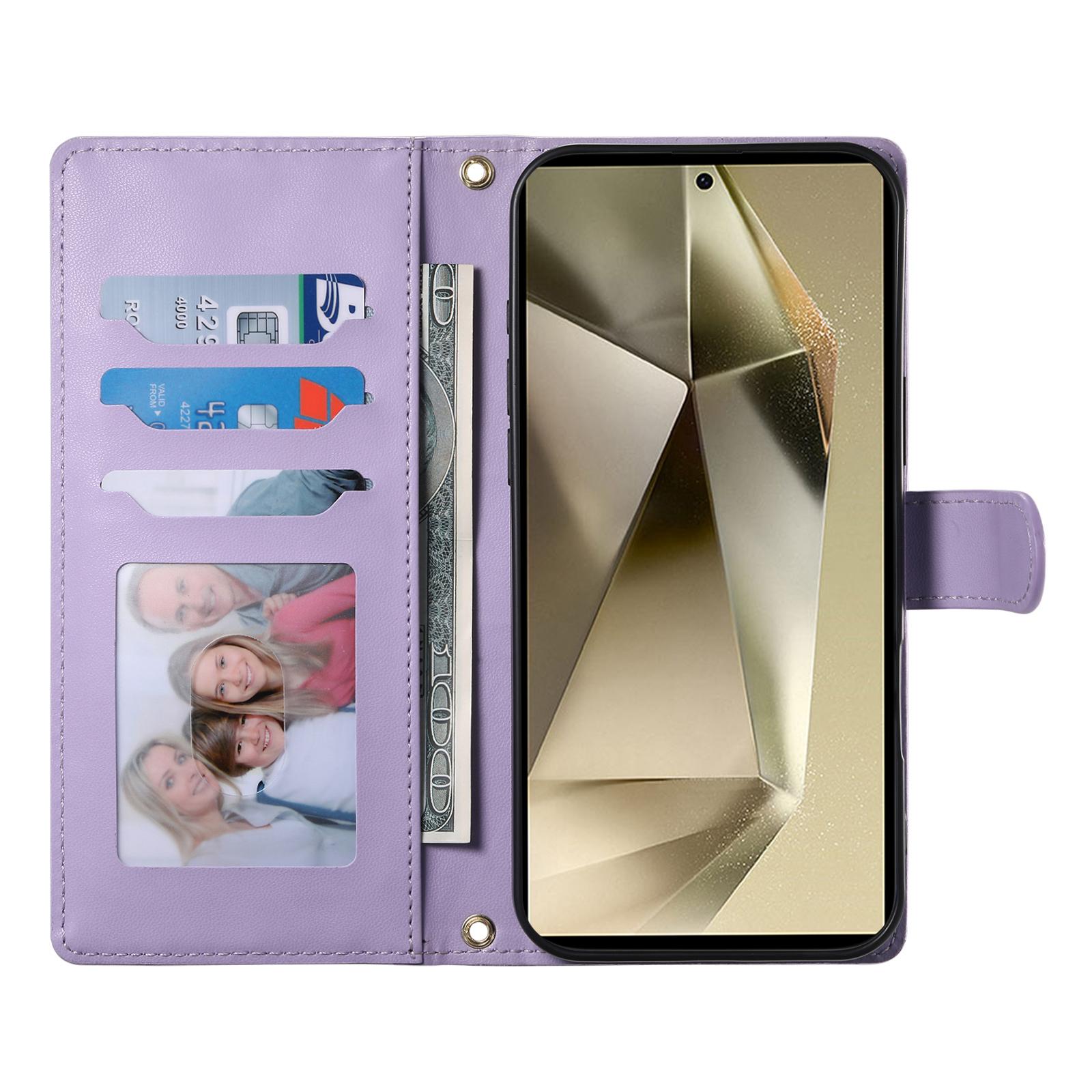 For Samsung Galaxy S24 Ultra Case Rhombus Stitching Wallet Stand Leather Phone Cover with Long/Short Strap Brown
For Samsung Galaxy S24 Ultra Case Rhombus Stitching Wallet Stand Leather Phone Cover with Long/Short Strap Brown