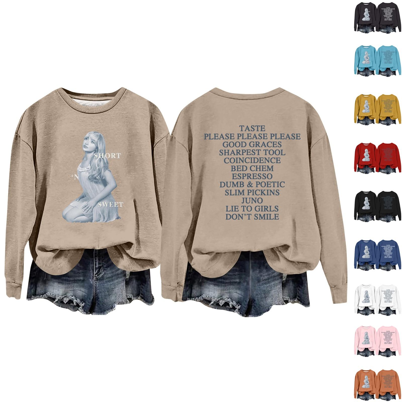 Женская мода Bufferfly Printed Long Sleeve Loose Round Neck Sweatshirt Top Fall L синий
Женская мода Bufferfly Printed Long Sleeve Loose Round Neck Sweatshirt Top Fall L синий