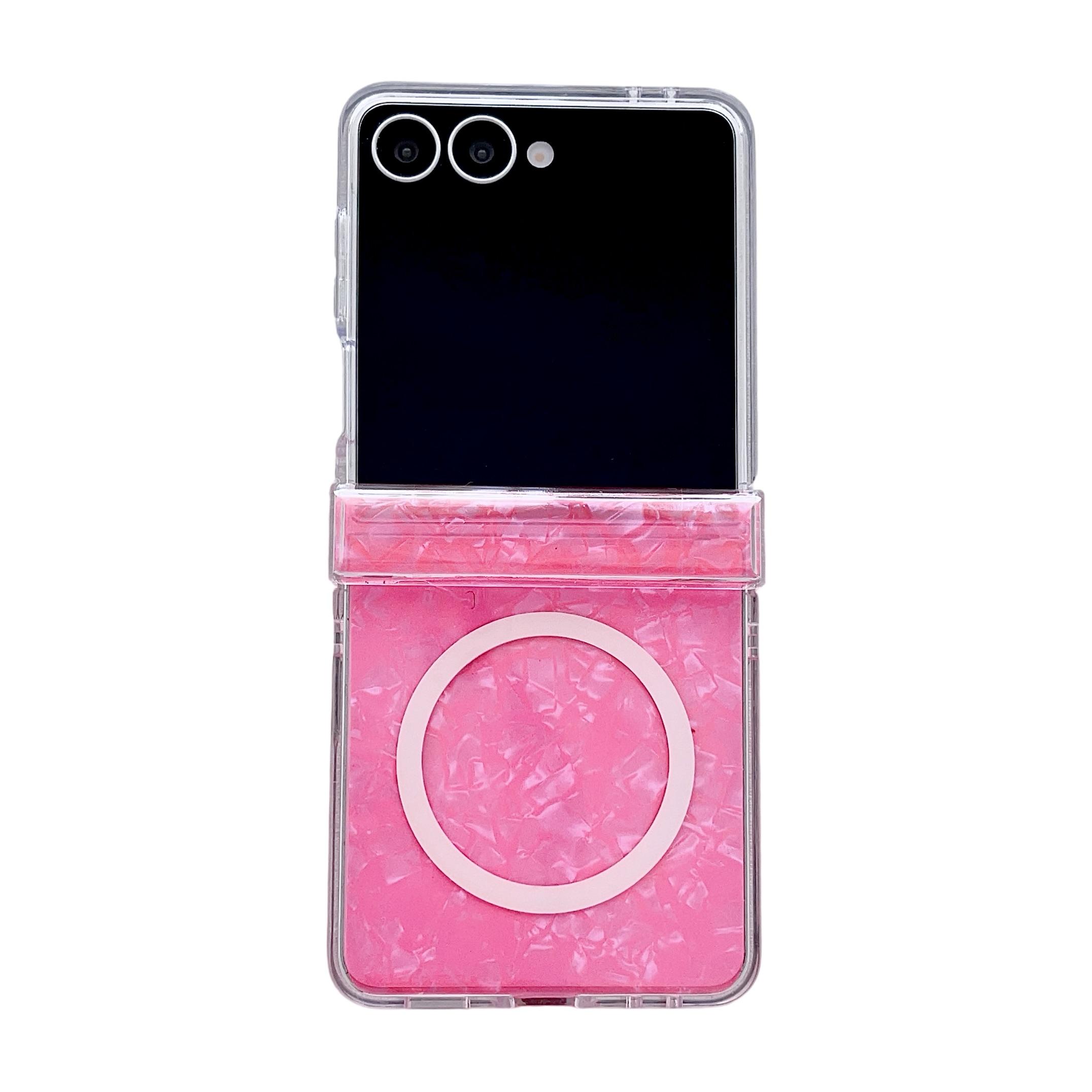 High-end Luxury Shining Bing Bimg Shell Pattern Magnetic Phone Case for Samsung Z Flip 7 6 5 Bracket Shockproof Protection Cover Galaxy Z Flip7 гарячі рожевого кольору
High-end Luxury Shining Bing Bimg Shell Pattern Magnetic Phone Case for Samsung Z Flip 7 6 5 Bracket Shockproof Protection Cover Galaxy Z Flip7 гарячі рожевого кольору