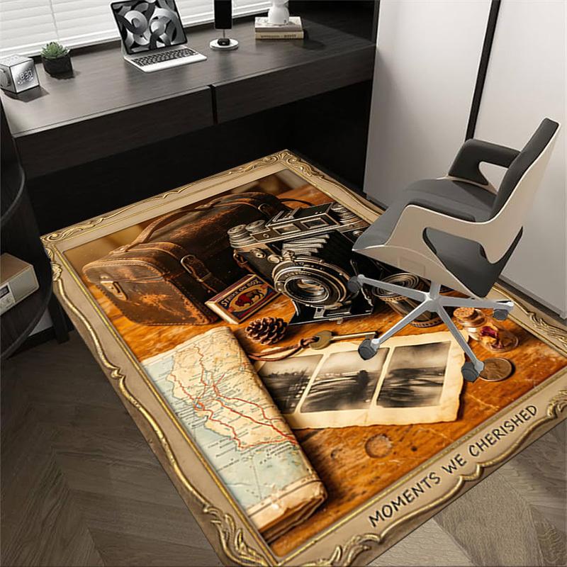 1PC Vintage Camera Travel Non-Slip Floor Carpet Compatible for Office&Living Room&Bedroom&Dining room - Soft & Pattern-G0407 60cm by 90cm
1PC Vintage Camera Travel Non-Slip Floor Carpet Compatible for Office&Living Room&Bedroom&Dining room - Soft & Pattern-G0407 60cm by 90cm