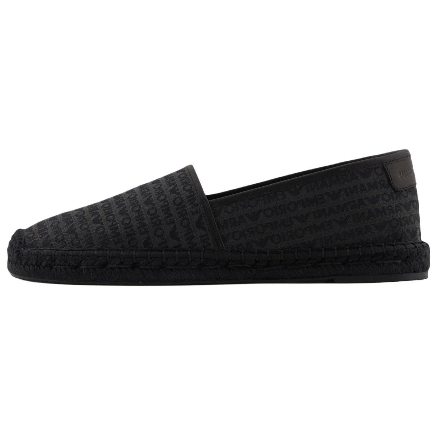 Emporio Armani Logo Round Toe Slip-On Fisherman Shoes Men Shoes Black X4S030XR338K001 42
Emporio Armani Logo Round Toe Slip-On Fisherman Shoes Men Shoes Black X4S030XR338K001 42